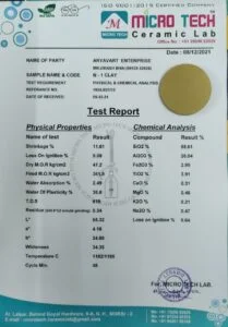 ball clay properties